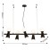 Suspension chandelier Gnomes 330 mm, G9LED+GU10 38W