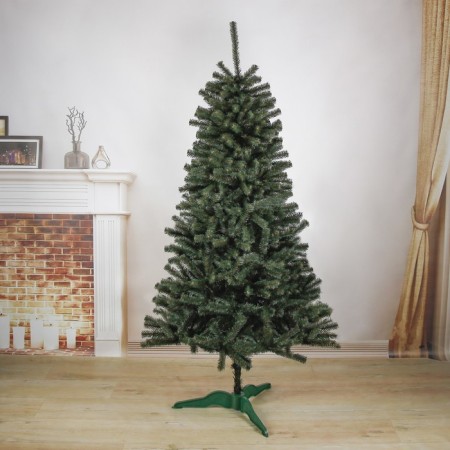 Artificial Christmas tree "taiga" 220 cm, D of the lower tier 125 cm, 937 branches