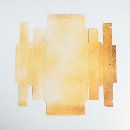 Box for sweets, confectionery packaging, 9 cells, “fluid” 14.5 x 14.5 x 3.5 cm-6