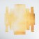 Box for sweets, confectionery packaging, 9 cells, “fluid” 14.5 x 14.5 x 3.5 cm