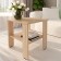 Journal table, 500 × 450 × 473 mm, sonoma oak color