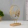 Souvenir Metal "Love with branches" gold 5x15.5x21 cm