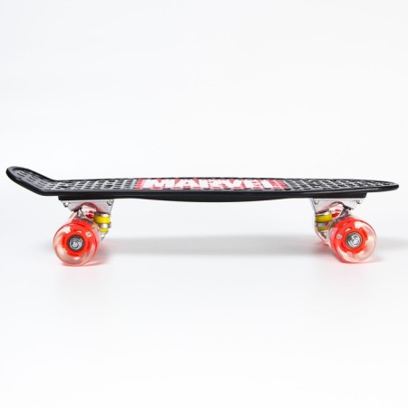 Penniboard Marvel 56 x 16 cm, light wheels PU 60x45 mm, ABEC 7, red color-5