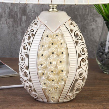 Table lamp 75555106TL/1 E14 40W white 19x27x38.5 cm Risalux-3