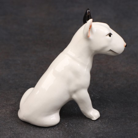 Porcelain figurine "Bulberry Black Ear", 10 cm, copyright painting-3