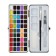 Watercolor paints, 50 colors in cuvettes, in a box, with a brush