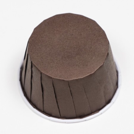 Muffin baking uniform, brown, 5 x 4 cm-2