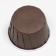 Muffin baking uniform, brown, 5 x 4 cm