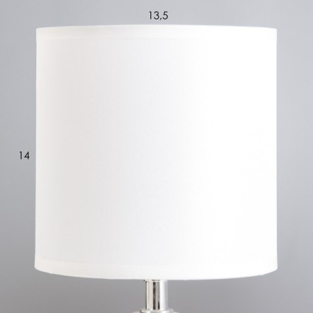 Alaida table lamp E14 40W white 14x14x28 cm Risalux-2