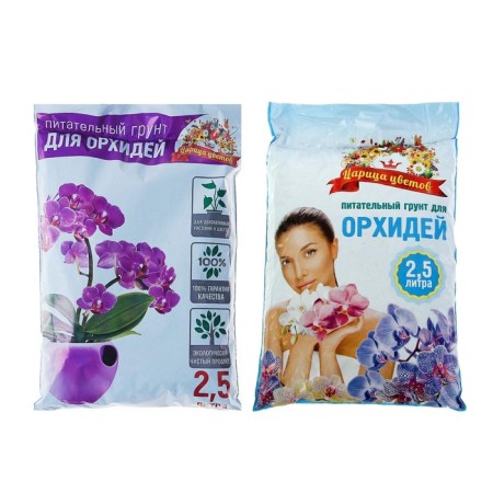 Грунт "Царица Цветов" для орхидей, 2,5 л.-3