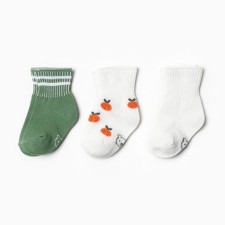 A set of children's socks of crumbs i oranges 3 pairs, p. 12-14 cm