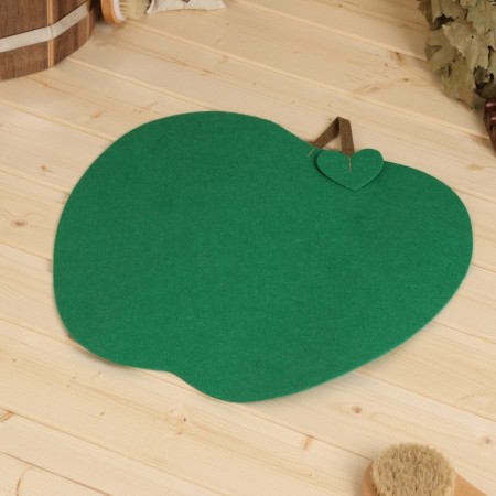 Set for the bath: the hat and rug "only and unique"-1