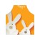 Apron kitchen with a photo print "Easter hares of Naiv", adjustable, size OS