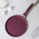 Pancake pan Trendy Style, D = 24 cm, plastic handle, anti -stick coating, burgundy color