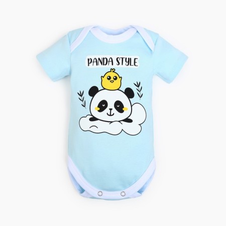 Body Children, the color of light blue, panda, height 68 cm
