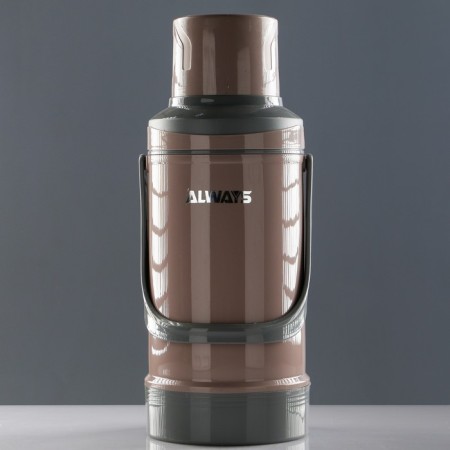 Thermos 3.2 l, with a glass flask, retains heat 12 hours, mix