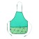Apron for labor + sleevens, 485 x 395/250 x 160 mm, height 116-146 cm, calligrata, "avocado"