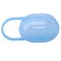 A container for storing and sterilizing children's nipples and dummy, blue color