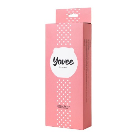 Face massager Yove Gummy Peach, Pink, 15 cm-7