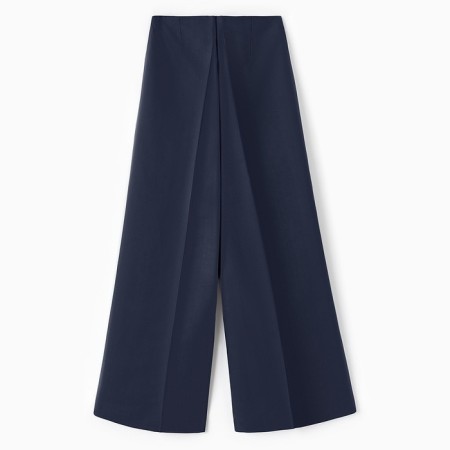 Pants Female Palazzo Minaku: Minaku: Safari Blue color, size 46-3