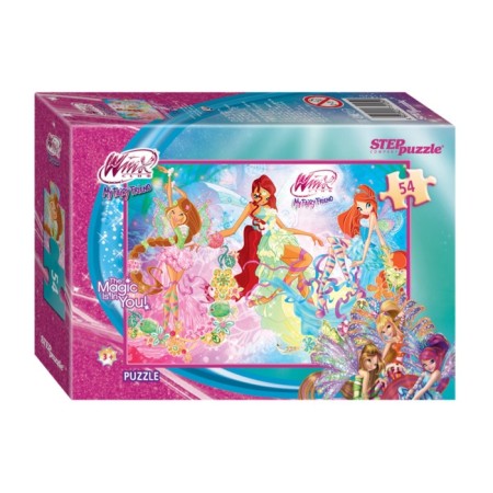 Winx puzzles, 54 elements, mix-1