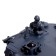 T34 vs Tiger tank battle, radio control, 2 tanks, light and sound