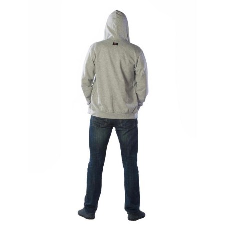 Male hoodies, size 50, gray-melange color-5