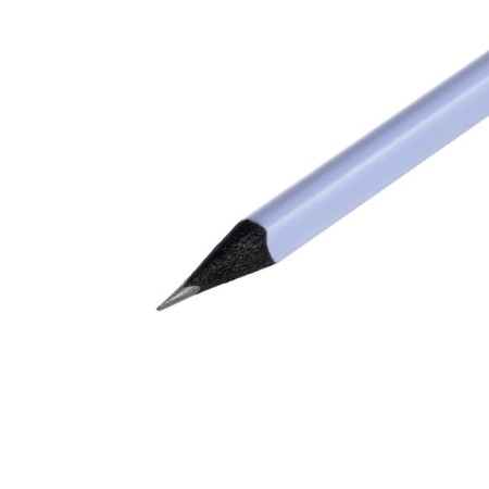 Black -granographic pencil Berlingo "Instinct", HB, three -sided, black tree, sharpened-6