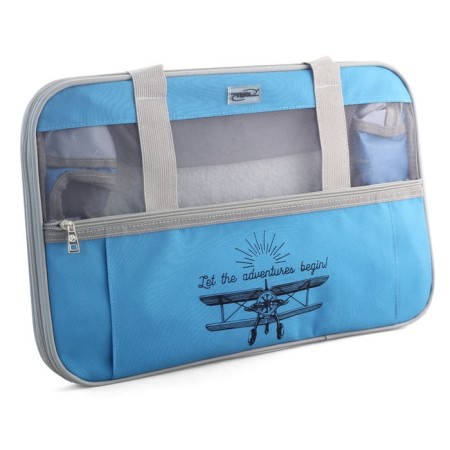Bag-carrier "Techno" for animals, 50 x 26 x 30 cm, blue-1
