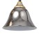 Madina Plaphon 1he27 silver 16x16x11cm