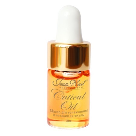 Jessnail oil for moisturizing and nutrition of cuticle, "Orange", 3 ml