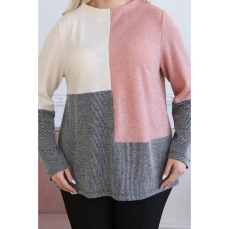 Female jumper, size 56, beige color-2