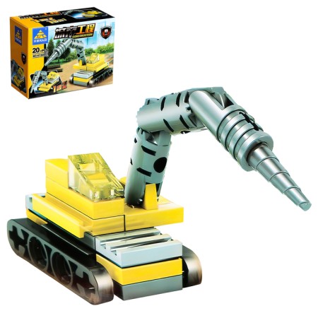 Designer builders "Technique", 16 types, mix-2