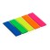 Bookmarks with adhesive edge plastic 12x45 mm, Erichkrause "Neon", 125 sheets 5 colors