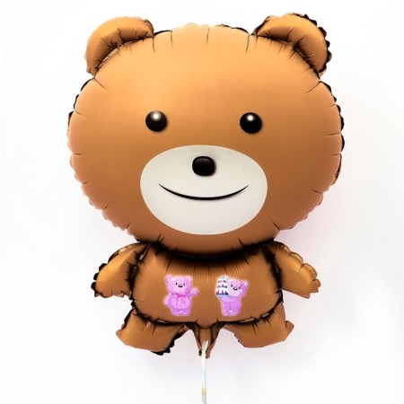 Foil ball 25 "Bear", matte