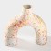 Vase for flowers ceramic "Scandinavia", 25 × 23 cm, neck D = 4.6 cm, white color