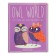Notebook of 48 sheets in the Cute Owls cage, covered cardboard, matte lamination Soft Touch, mix