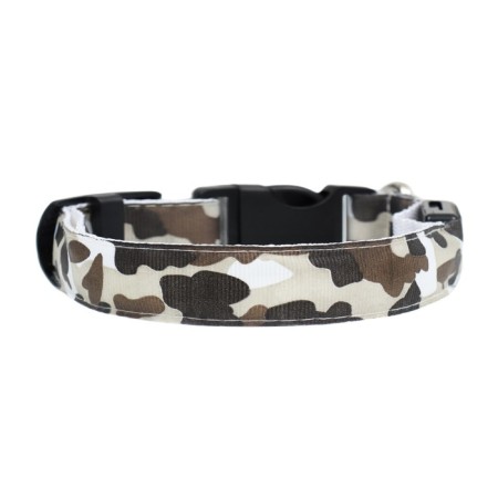 Collar with Militari's backlight 3 glow modes Size l, Osh 48-60 x 2.5 cm gray gray-4