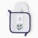 Set of kitchen. Ethel "Oliva" mittens-seizure 20x28cm, 19x19cm severity, 100% HL