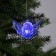 Christmas tree toy "Angel", from batteries, glow of multi (RGB)