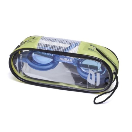 ATEMI S401 swimming glasses, children's, silicone, blue-4