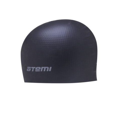 ATEMI DC502 swimming cap, silicone massage, black color-1