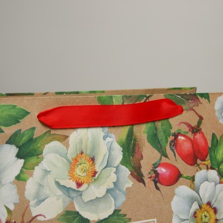 Square gift package package, packaging, “For You”, 30 x 30 x 12 cm-3