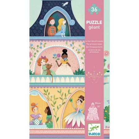 Djeco puzzle "Princess Castle", 36 elements-1