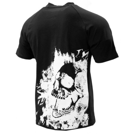 T -shirt men Black noise, size m, black, white-1