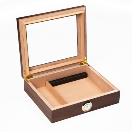 Humidor for 35 cigars, cedar, 26 x 22 x 6.8 cm-2