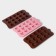 A set of chocolate forms “hearts. Stars. Flowers ", 3 pcs, silicone