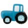 The bath toy "Blue Tractor", 10 cm