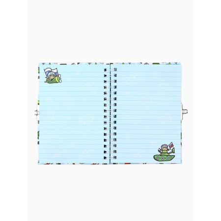 Set of Notepad A6, 50 L and Ball Handle with invisible ink "Since February 23!"-2