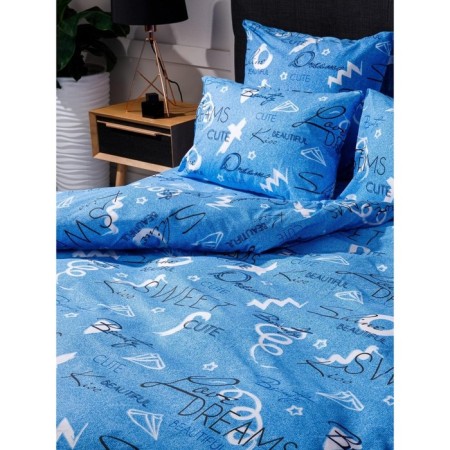 Bed linen 2 joint venture "Valentine", size 200x215 cm, 175x215 cm, 50x70 cm - 2 pcs-1